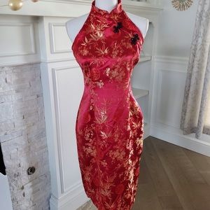 qi pao western modern dress